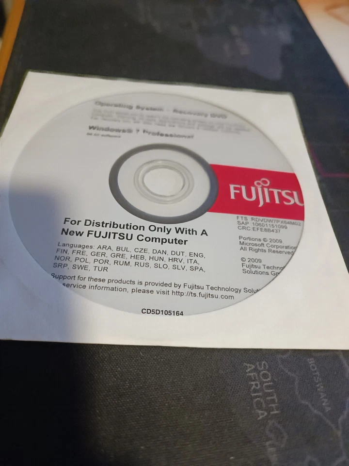 Windows 7 Professional 64 Bit X64 Recovery Recovery Disk mit Speicher - Bild 3 von 4