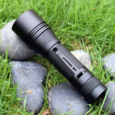 1200 Lumens Rechargeable Flashlight with Hybrid Supercapacitor Battery