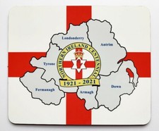 Napperon Irlande du Nord Centenaire Taille Standard 1921-2021