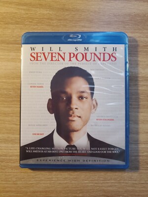 Seven Pounds (Blu-ray, 2008, Will Smith) Combined Shipping Available!