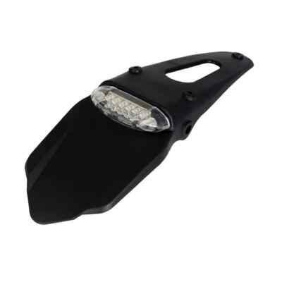 Open Box Bike-It Led Rear Light Red LEDs in a Clear Lens.