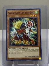 Speedroid Den-Den Daiko Duke | Yugioh! Synchro Storm LED8-EN013 Common 1st Ed
