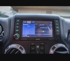 JEEP Wrangler Rubicon Sahara DVD Player Navigation Satellite 730n RHR Radio High