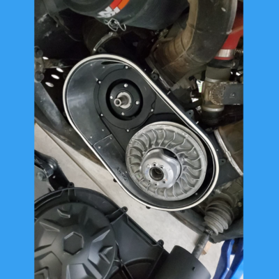 For 17-24 Can Am Maverick X3 Clutch Drive Belt Inner Cover Shield - Foto 12