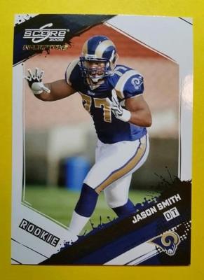 JASON SMITH * 021/999 * RC ROOKIE INSCRIPTIONS #351 RAMS BAYLOR BEARS ...