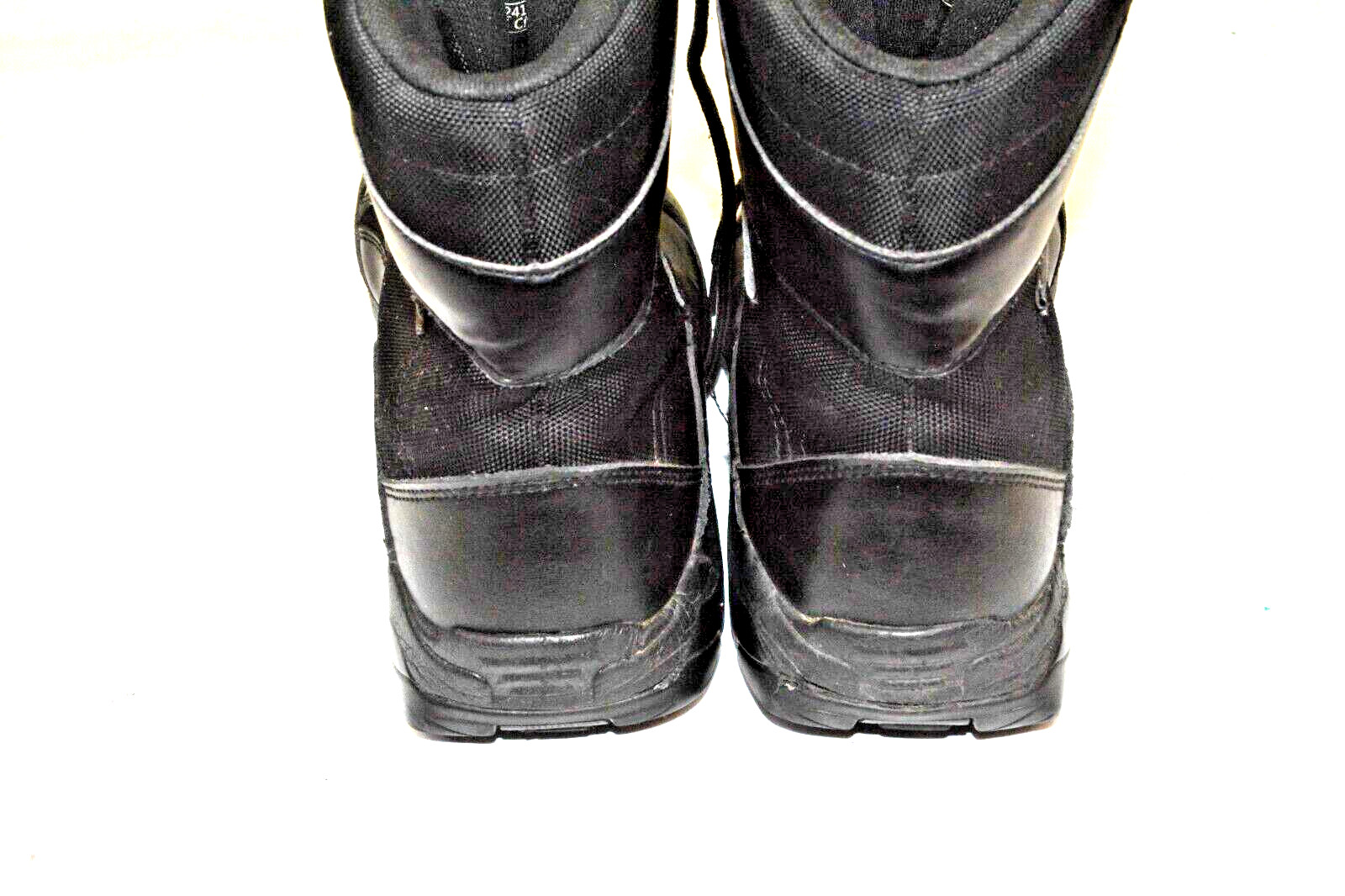 Interceptor Black Force Tactical Work Leather Boo… - image 8