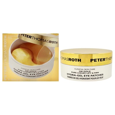 Peter Thomas Roth 24K Gold Hydra Gel Patches 60 Patches NEW IN BOX H