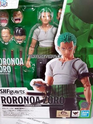 S.H.Figuarts Roronoa Zoro Romance Dawn One Piece 5.9 Inch Action