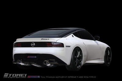 Tomei Expreme Ti Type D Full Titanium Dual Exit Exhaust for Nissan