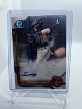 2022 Bowman Chrome Alexander Suarez 1st Prospect Auto Autograph #CPA-ASR Giants