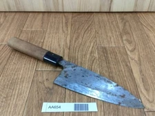 Japanese Chef's Kitchen Knife DEBA Vintage HAND MADE from Japan 153/288mm AA654