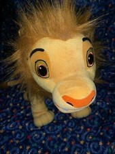 2003 Disney The Lion King Simba 12" Plush Stuffed Animal by Hasbro
