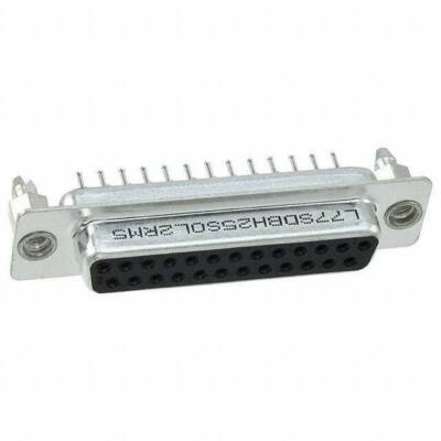 CONN D-SUB RCPT 25POS VERT SLDR