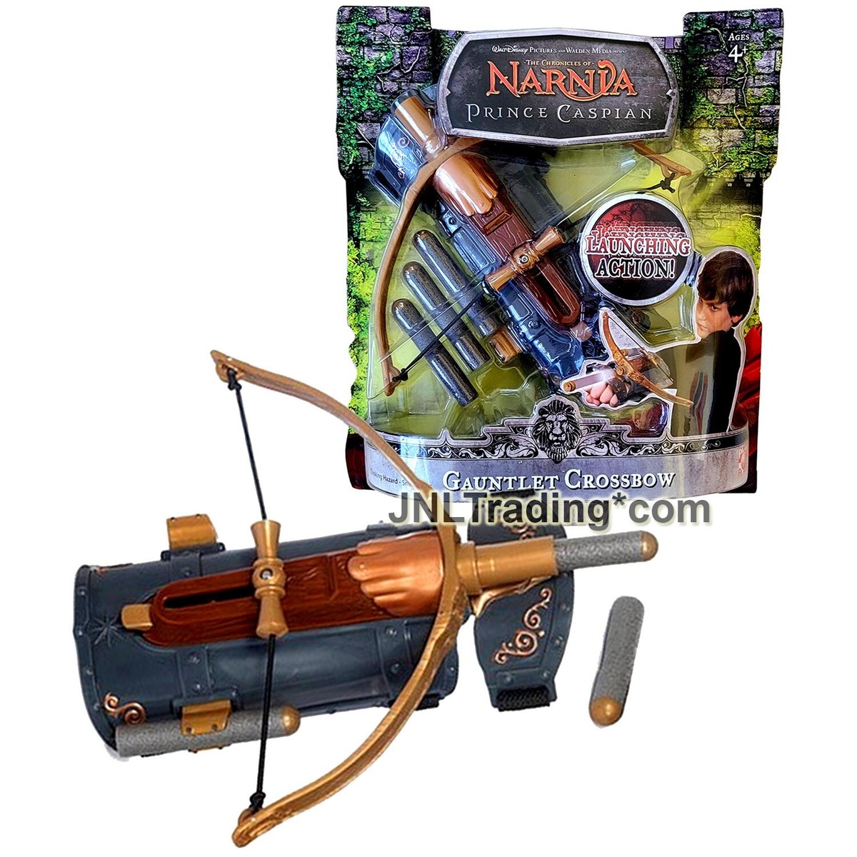 Year 2007 Chronicles of Narnia Prince Caspian GAUNTLET CROSSBOW w