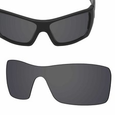 Anti Scratch Polarized Replacement Lens for-OAKLEY Batwolf Solid Black