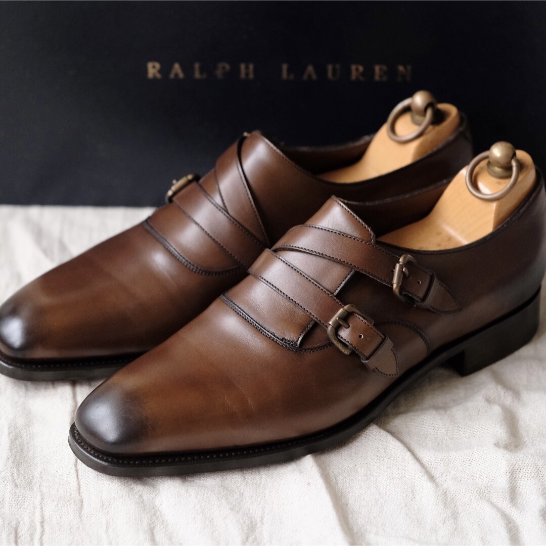 靴 Ralph Lauren Purple Label by E.G ANCEL8E Ralph Lauren Brown Purple Label by E.G. ANCEL Dress Shoes
