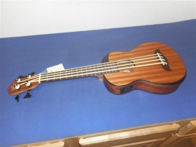 NEW Oscar Schmidt OUB200K Mahogany Ukulele Bass & Gig Bag!