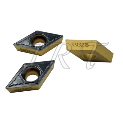 10pcs CNC DCMT11T304-KM 3215 DCMT3(2.5)1-KM 3215 Carbide Turning Inserts