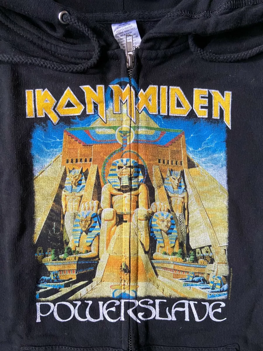 Iron maiden zip up hoodie hot sale