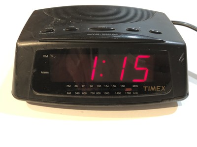 old timex alarm clock