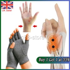 Magnetic Arthritis Gloves Wrist Hand Thumb Support PainRelief Finger Compression