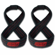 Serious Steel Fitness Figure 8 Straps  Deadlift Straps  Lifting Straps