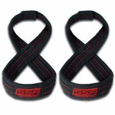 Serious Steel Fitness Figure 8 Straps | Deadlift Straps | Lifting Straps