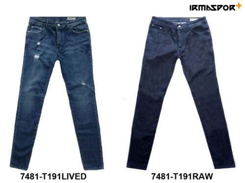 CARRERA COLOR JEANS UOMO MOD. 717 SLIM FIT IN BULL DENIM SPECIAL DYED - Foto 7