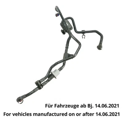 Vakuumschlauch mit Ventil für VW 1.0 TSI 04C133352BL DLA - Bild 1 von 4