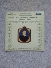 Cimarosa Il Maestro Di Cappella Fernando Corena 45rpm EP Vinyl Record