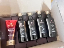 Ryo Shampoo For Scalp & Hair Root Care Strength 490ml X 4Ea & Conditioner 300ml