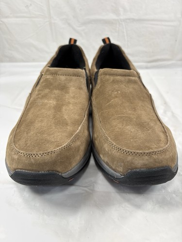 RedHead Suede Moc Slip-On Casual Shoes Men's Espresso Brown size 10.5 M - Picture 5 of 11