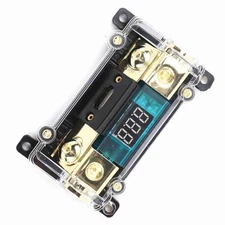 Car Audio Inline Fuse Holder With Digital Display 250A