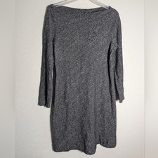 Eileen Fisher Women's Dress Organic Cotton Virgin Wool Neutral Quiet Luxury XL