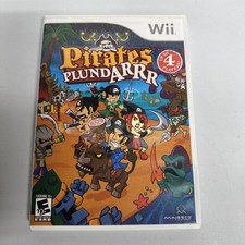 Pirates Of Plundarrr Wii  Complete- Clean Disc-Tested Works CIB