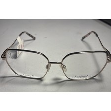 Sophia Loren Eyeglasses Womens 56-15-140 Blush Geometric Full Rim Frame H04M