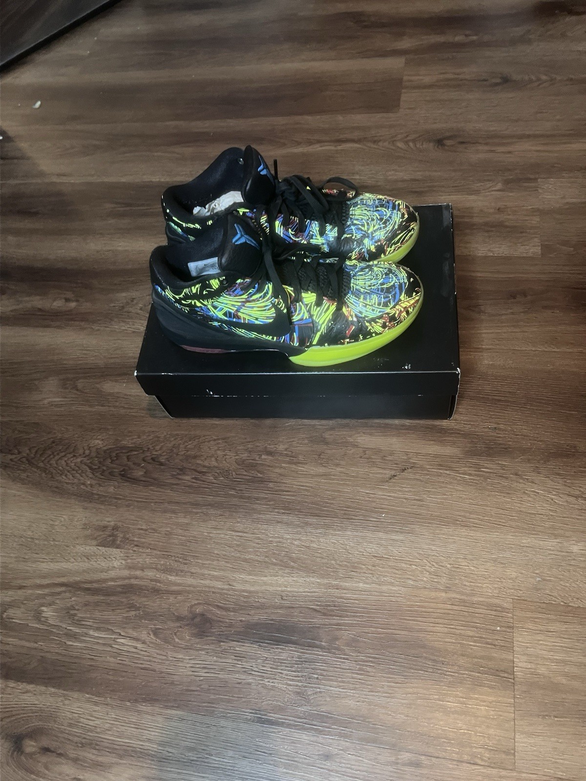 Nike Zoom Kobe 4 Protro Wizenard Multicolor Black Yellow CV3469-001