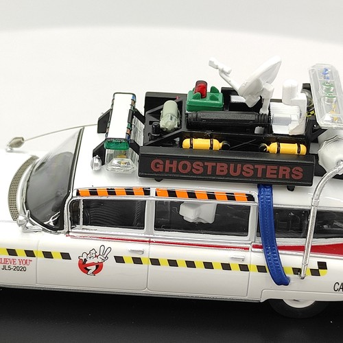 YS Brave 1:64 Cadillac Miller Movie Ghostbusters Ghost Car Alloy Car Model - Picture 16 of 22
