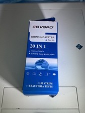 NIB 20 in 1 Drinking Water Test Kit 150 Strips Home Tap and Well Water Test Kit