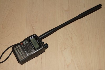 ◆ICOM MULTIBAND TRANSCEIVER　IC-T90【02】◆ Icom IC-T90A Multiband 50/144/440 MHz Transceiver w/Charger, Batt