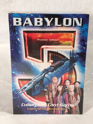 Babylon 5 Premiere Collectible Card Game CCG - Earth Starter 60 Card Deck
