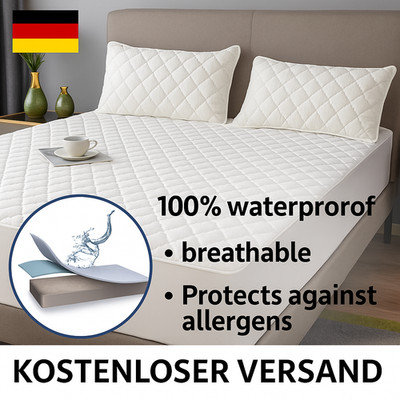 Matratzenschoner wasserfest & anti-allergen atmungsaktiv & rutschfest bed Sheet