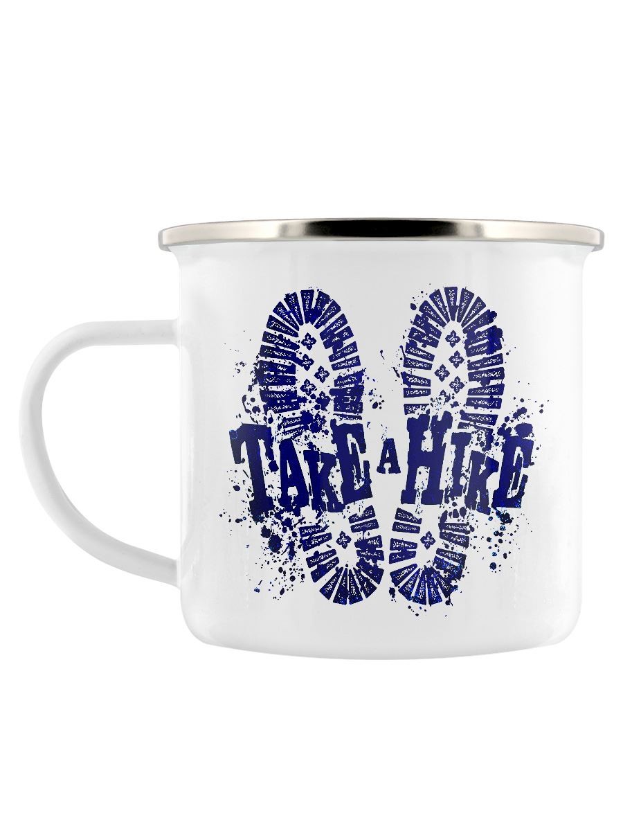 Take A Hike Enamel Mug
