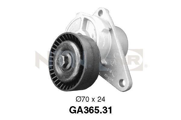 GA365.31 SNR tensioner pulley, v-ribbed belt for Volvo
