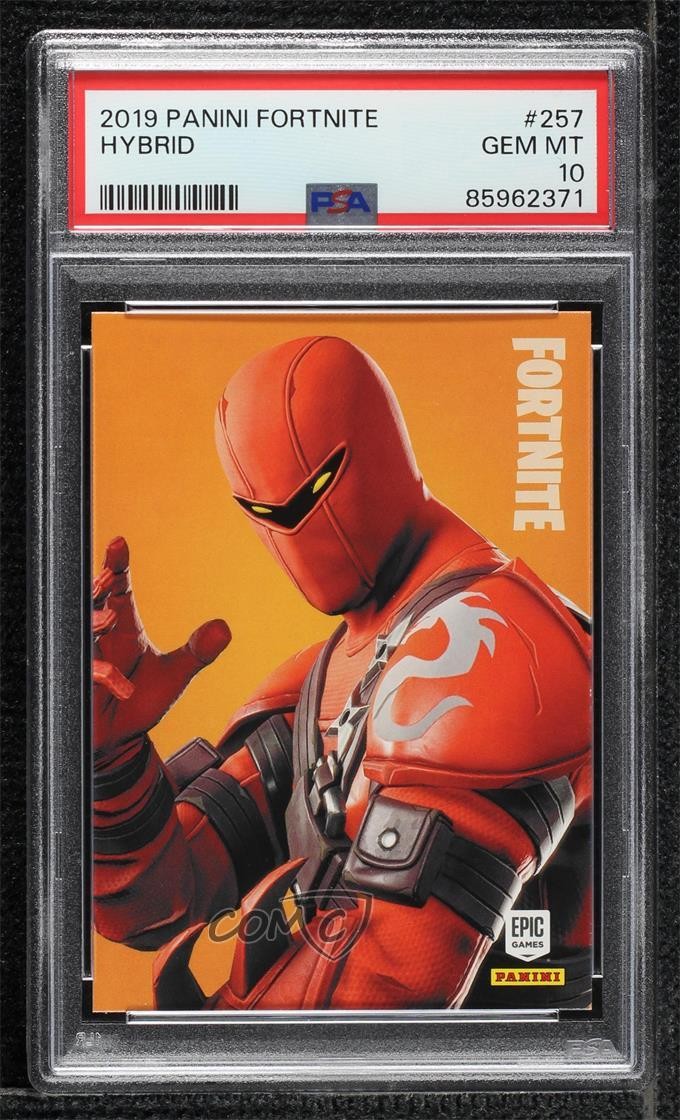2019 Panini Fortnite Hybrid #257 PSA 10 GEM MT p8v