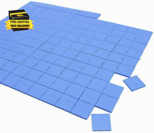 100 Pcs Thermal Conductive Silicone Pads, Soft Cooling Thermal Pad Silicone Ther