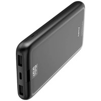 Hama Powerbank 10000 Mah Fast Charge Lipo USB-A, USB-C® Anthrazit Statusanzeige