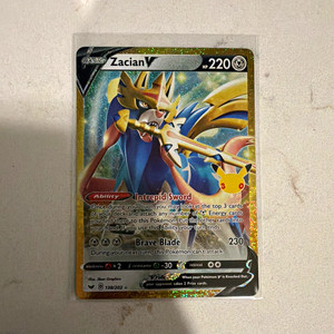Pokemon Cards Zacian V | eBay