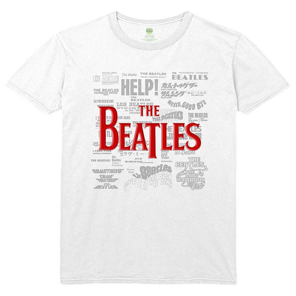 ALTRA Maglietta The Beatles titoli e loghi