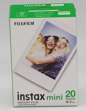 Fujifilm instax mini Sofortbildfilm – 20 Aufnahmen (2x10) – Original Film